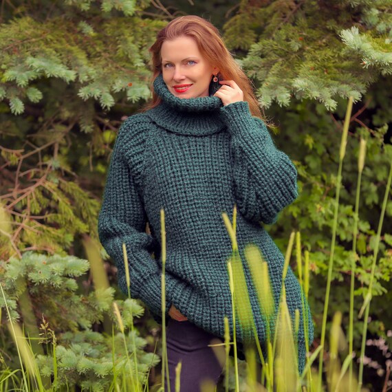 Soft turtleneck deals sweater