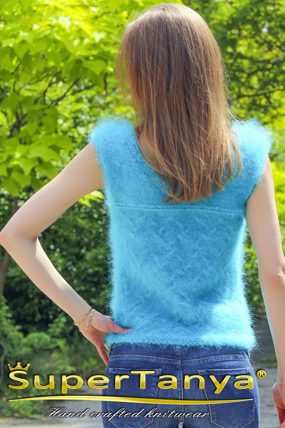 Blue Fuzzy Mohair Vest Warm Sleeveless Designer Sweater By Etsy blue-fuzzy-mohair-vest-warm-sleeveless-designer-sweater-by-etsy