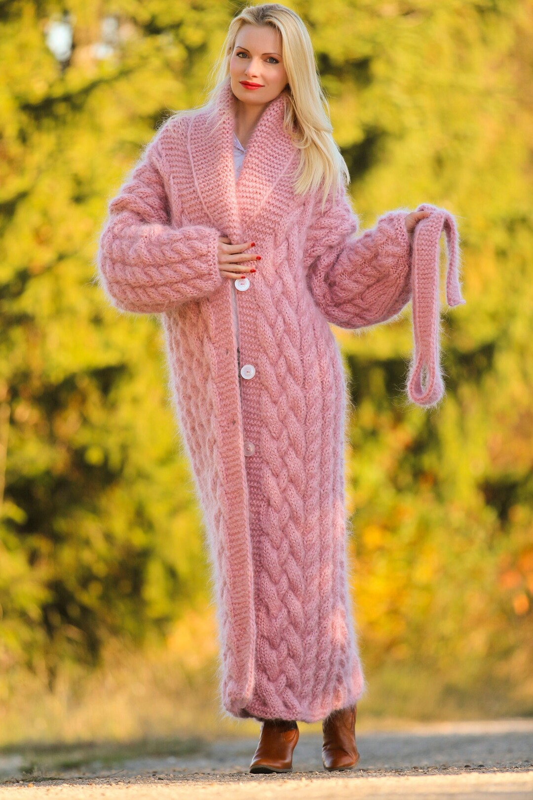 cantateカンタータ Long Hair Mohair Cardigan cantateカンタータ Long Hair Mohair Cardigan