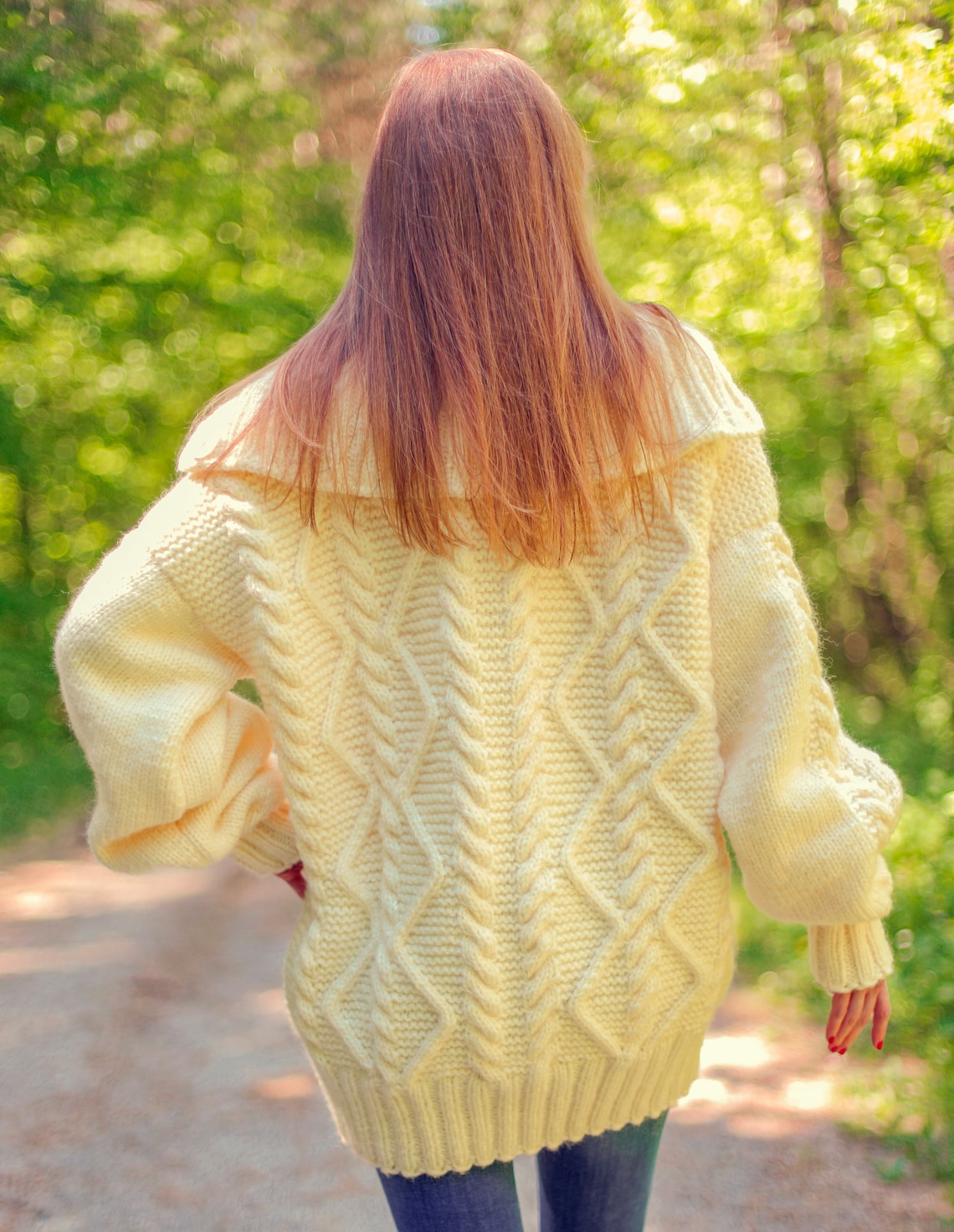 shawl knit cardigan