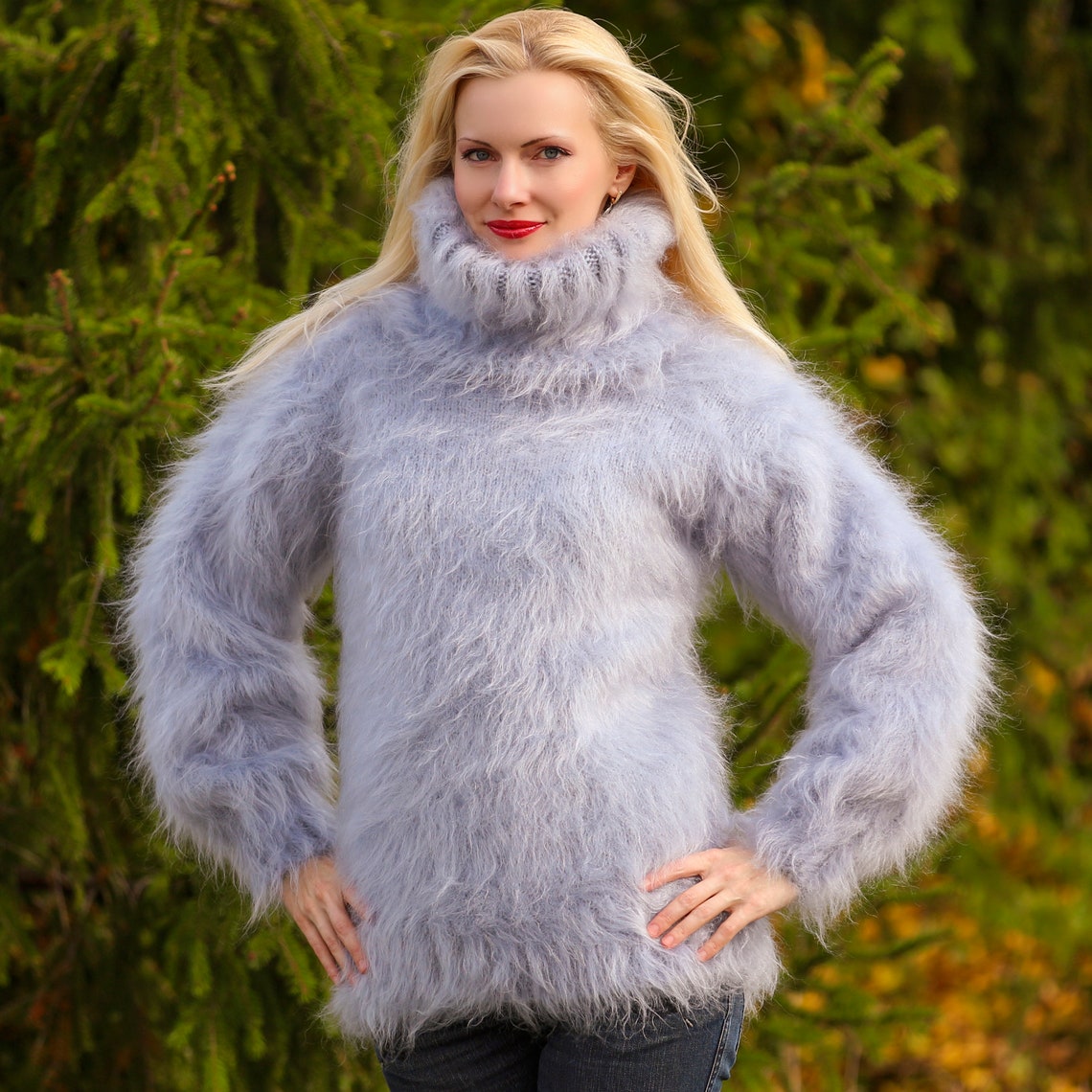 Fuzzy Turtleneck Longsleeve (M/L)