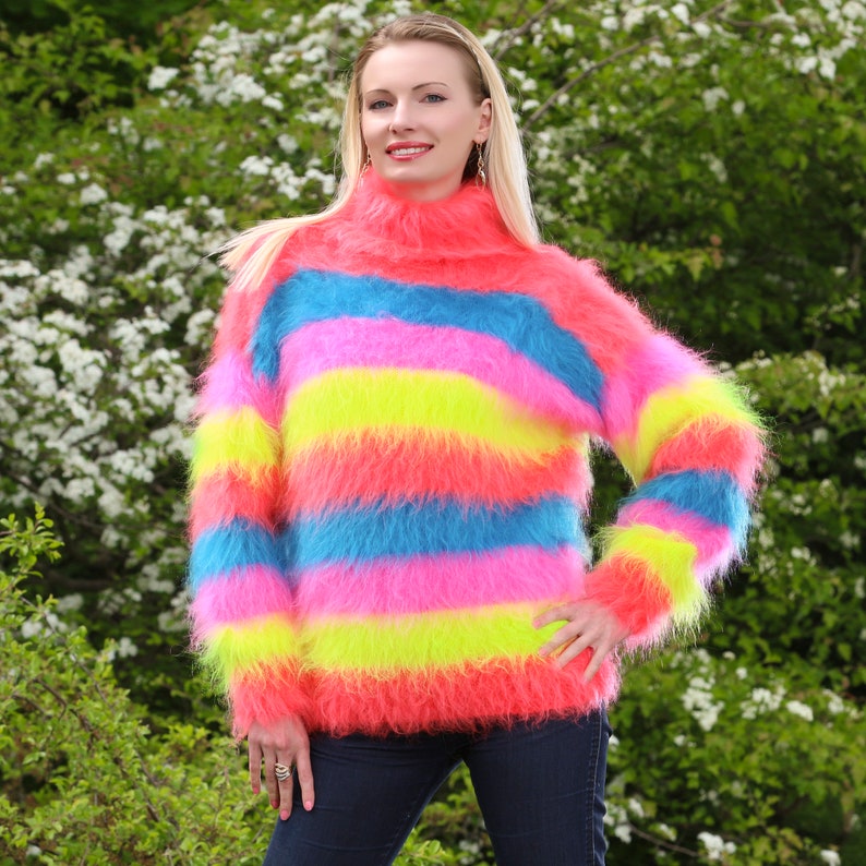 colourful pullover