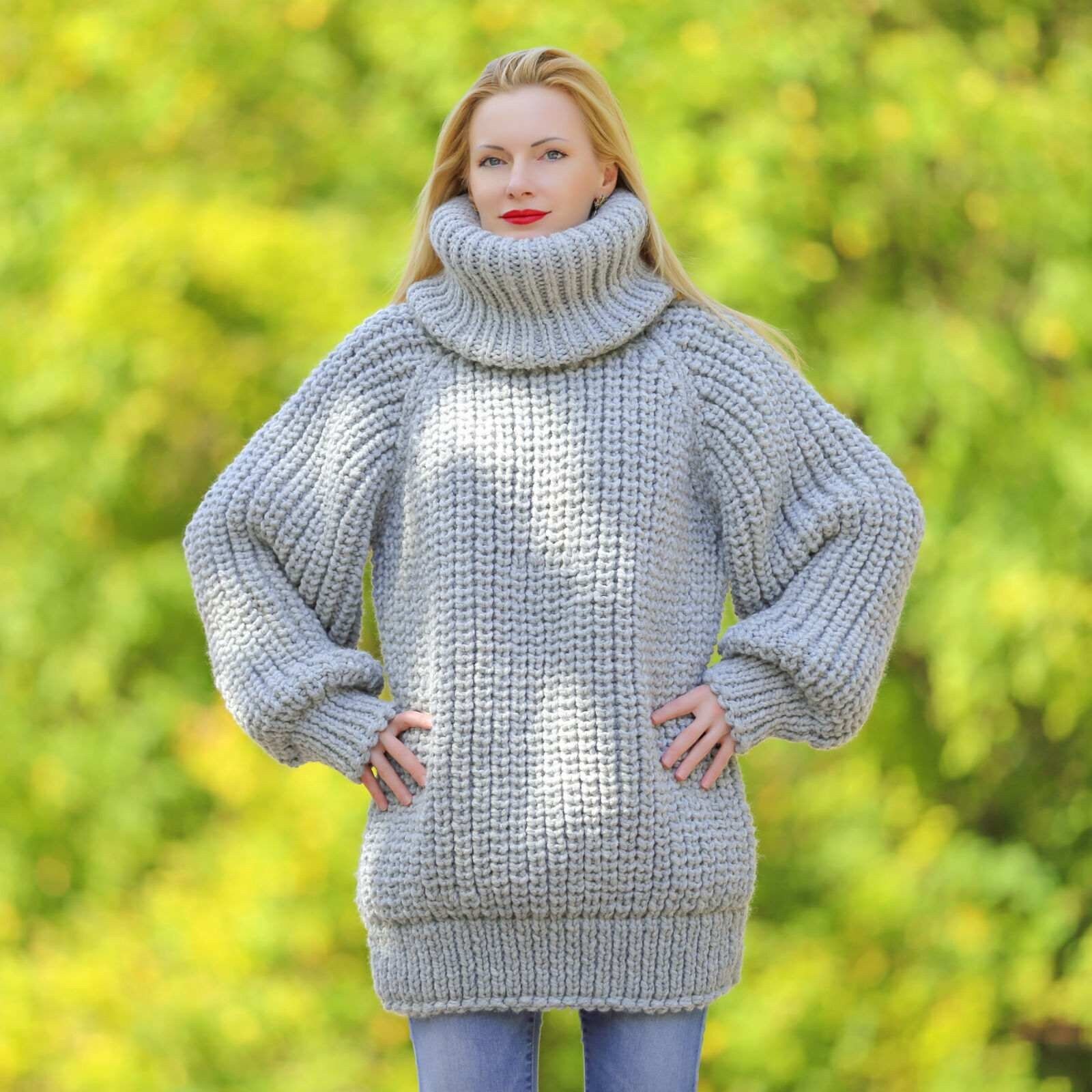 Turtleneck Sweater - Etsy