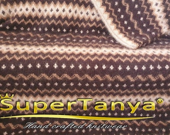 SuperTanya mohair blanket hand crafted reversible bedspread