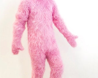 Pink Mohair Bodysuit T444 – Tiffy mohair