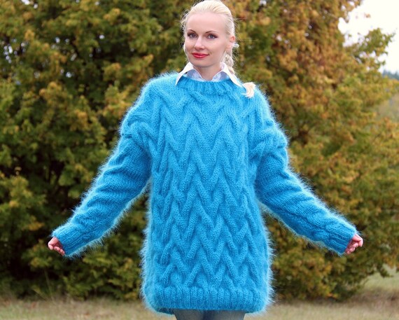 moontreeplanet ニットターバン　ブルー moontreeplanet ニットターバン ブルー - メルカリ