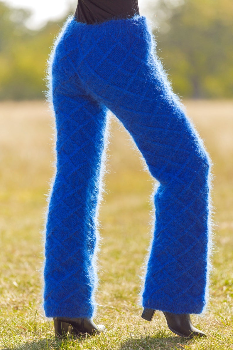knitted trousers and top