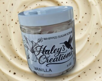 Whipped Sugar Scrubs
