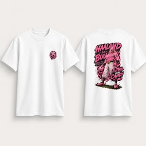 Haaland Majin Buu Futbol Tshirt Dragon Ball Z