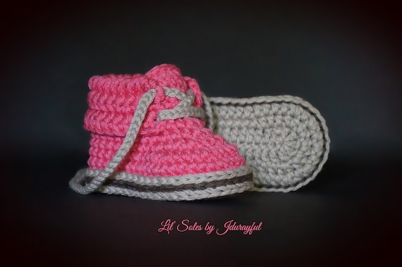 pink baby chuck taylors