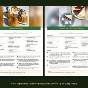 Caribbean Cake Cookbook | Rum Cake, Black Cake, Ginger Cake, Cheesecake, Banana Bread Recipes | Jamaican Baking Ebook | PDF Download image 5