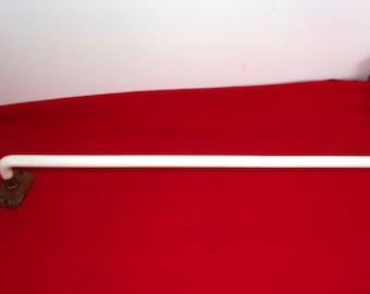 Vintage towel bar bathroom decorative storage salvage remodel retro hang to dry