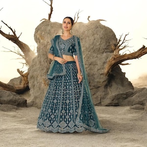 designer mirror work dresses Silver Embroidery And Mirror Work Dress Designs