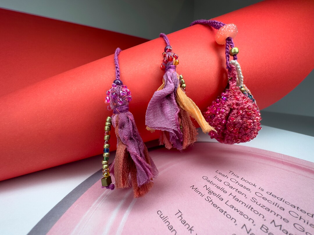 Taffy Frosting Crochet Necklace Etsy