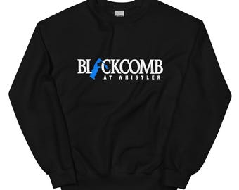 Retro Blackcomb Unisex Crewneck Sweatshirt Vintage Cozy Style
