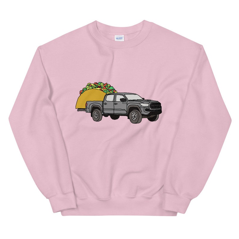Toyota Tacoma Hauling a Taco 4x4 4wd 2021 T-Shirt TRD Tundra Truck Unisex Sweatshirt image 9