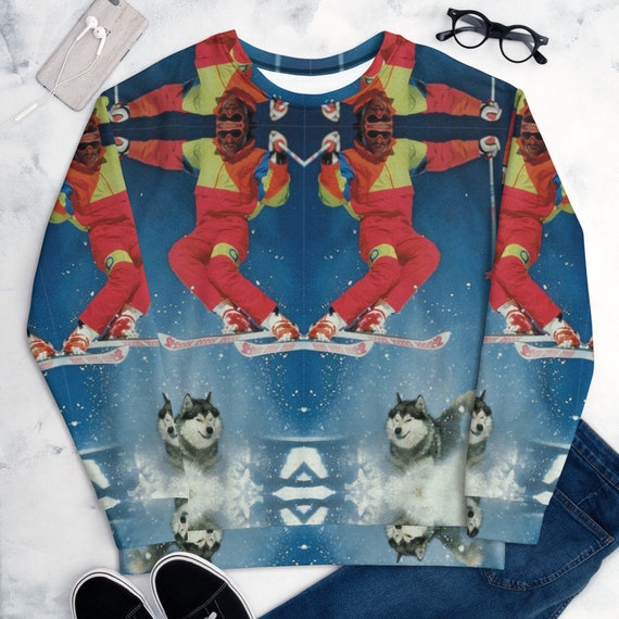 Ski Man Dog Kaleidoscope Ski Ski Skiing 