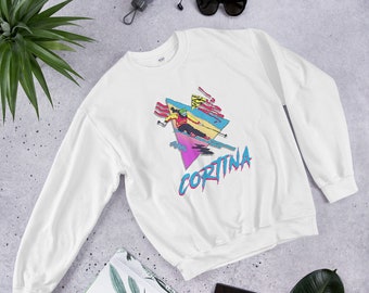 retro ski sweater
