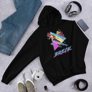 Skiing Hoodie, Retro Ski Breckenridge, Skier Gift, Vintage Shirt, Ski Breck Summit Country Colorado Unisex Hooded Sweatshirt