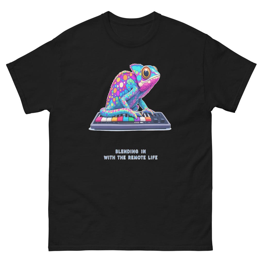 Blending in With the Remote Life Funny Work From Home T-shirt - Etsy