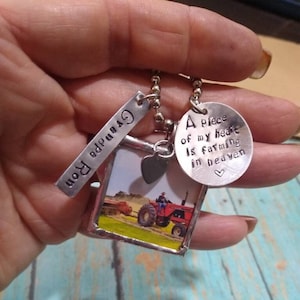 Loss of Mother, Loss of Father, Loss of Son, Loss of Child Gift, Death of a Loved One, Memorial Gift, Memorial Jewelry, Keychain, Photo Gift