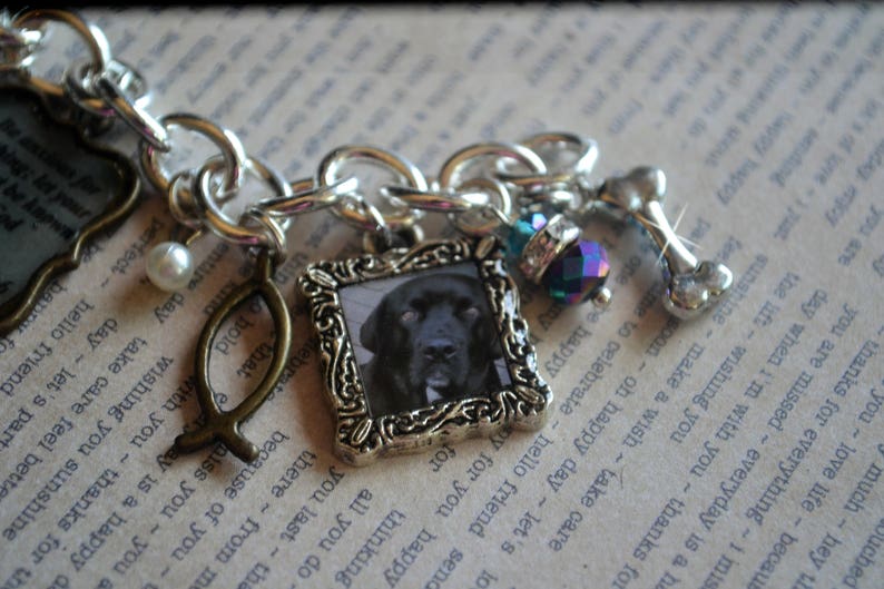 Christian Charm Bracelet Scripture Charms Christian Jewelry Etsy