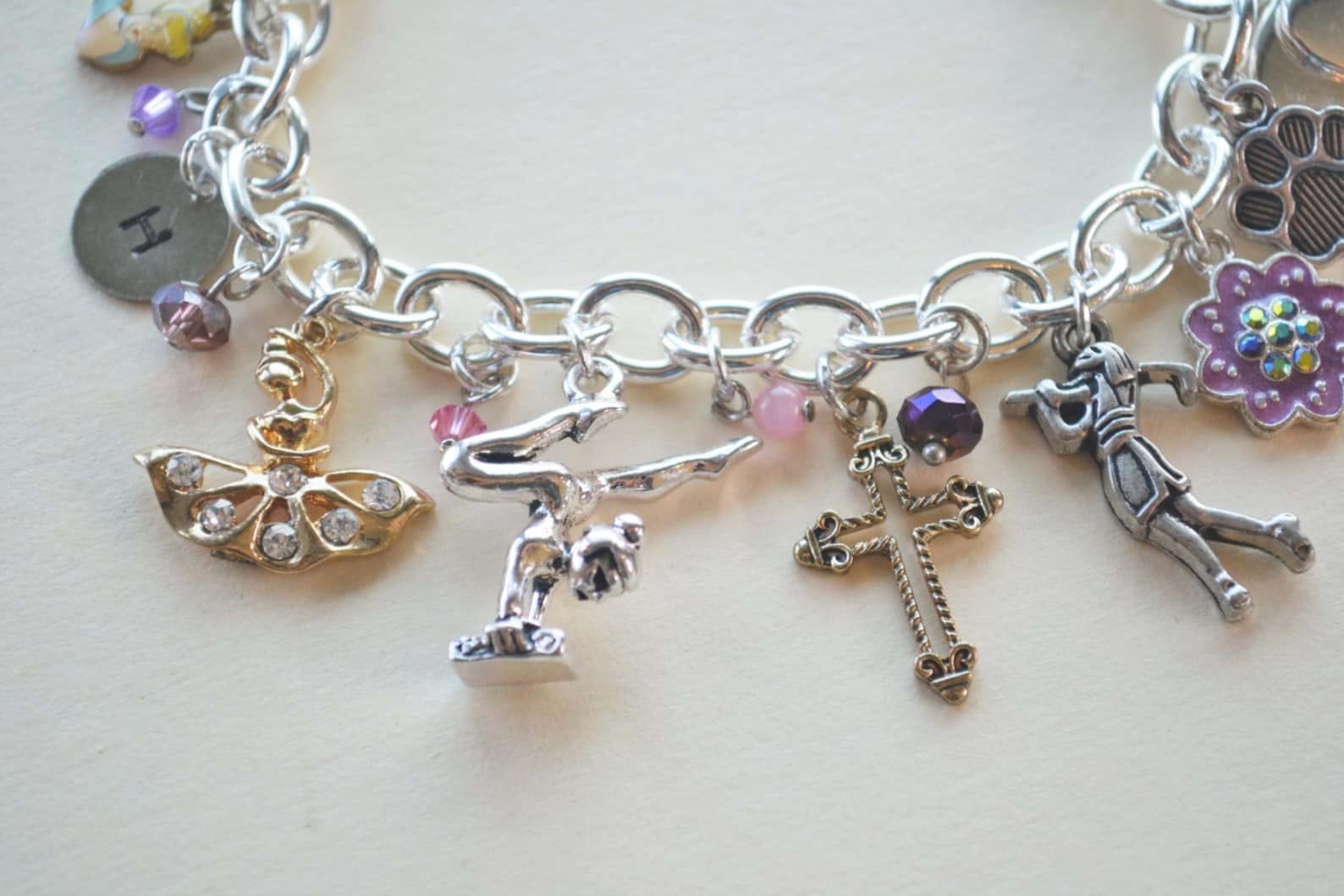 Child's Charm Bracelet First Bracelet Birthday Bracelet Etsy