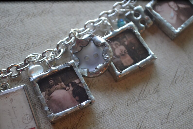 Soldered Charms Soldered Jewelry Soldered Charm Bracelet Etsy
