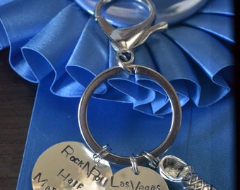 Marathon Gift, Marathon Runner Gift, Marathon KeyChain, Marathon Memento, Runners High, Custom Key Chain, Personalized Gift, Running Gifts