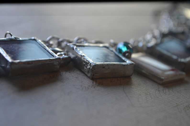 Soldered Charms Soldered Jewelry Soldered Charm Bracelet Etsy