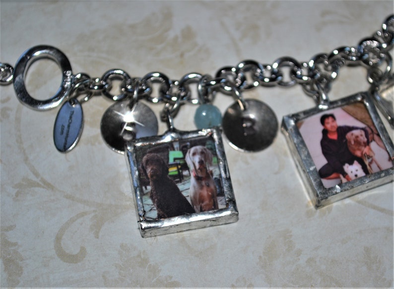 Soldered Charms Soldered Jewelry Soldered Charm Bracelet Etsy