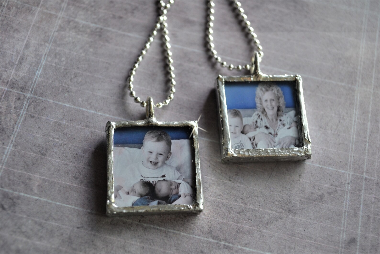 Silver Solder Soldered Pendant Soldered Jewelry Stained Etsy