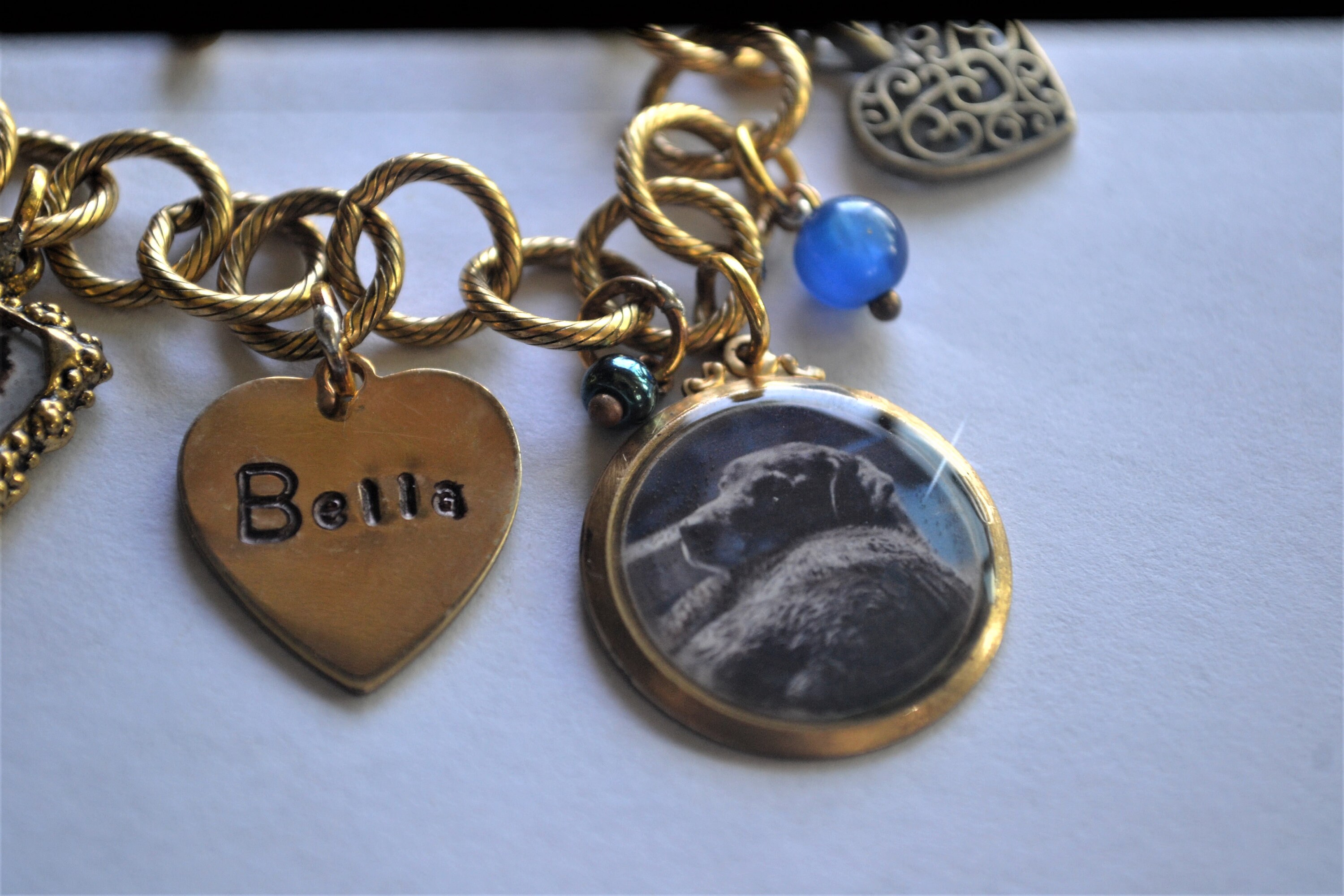 Memory Bracelet Charm Bracelet Custom Bracelet Personalized Etsy