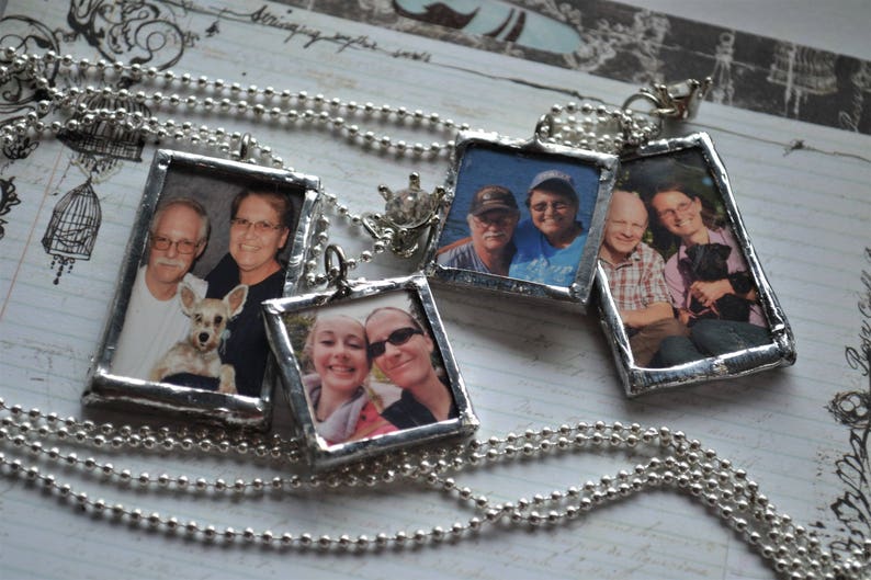 Silver Solder Soldered Pendant Soldered Jewelry Stained Etsy