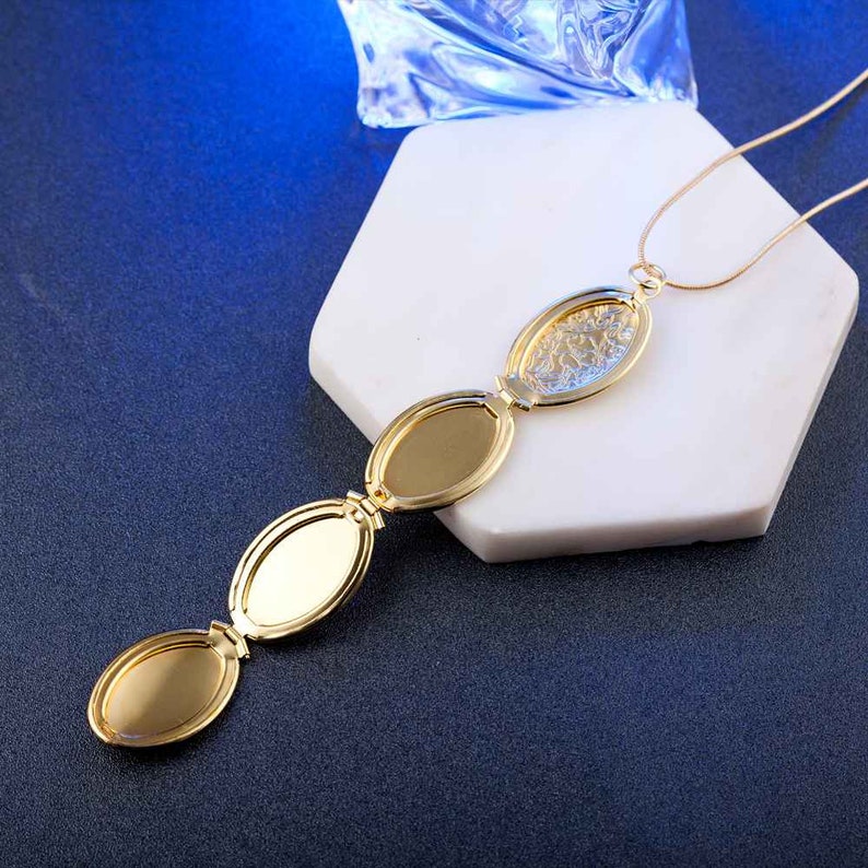 Coupon Code 4 Photo Locket Gold Necklace Locket Necklace Locket Etsy Sale Gold Locket Locket Message Locket Necklace Personalized