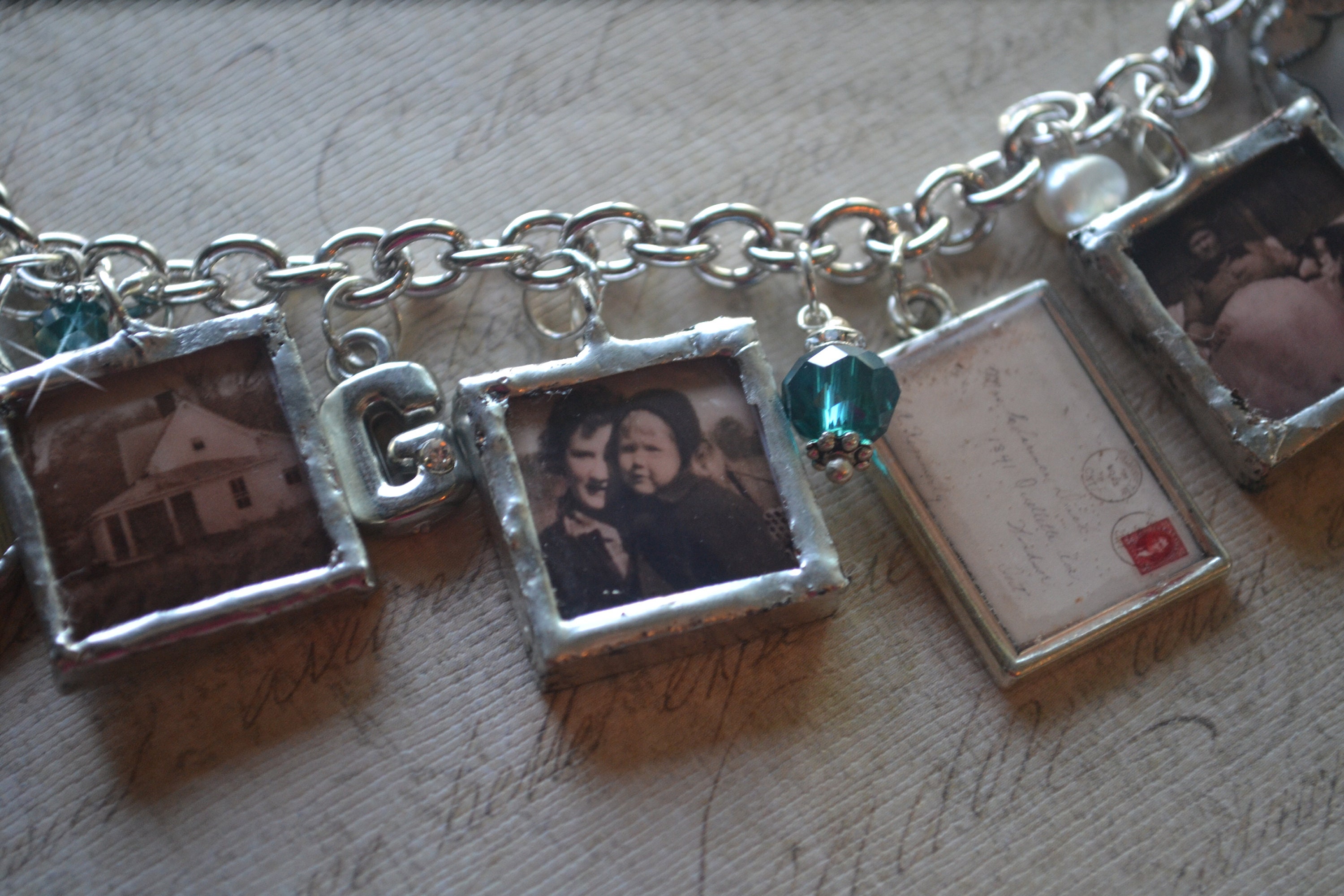 Soldered Charms Soldered Jewelry Soldered Charm Bracelet Etsy