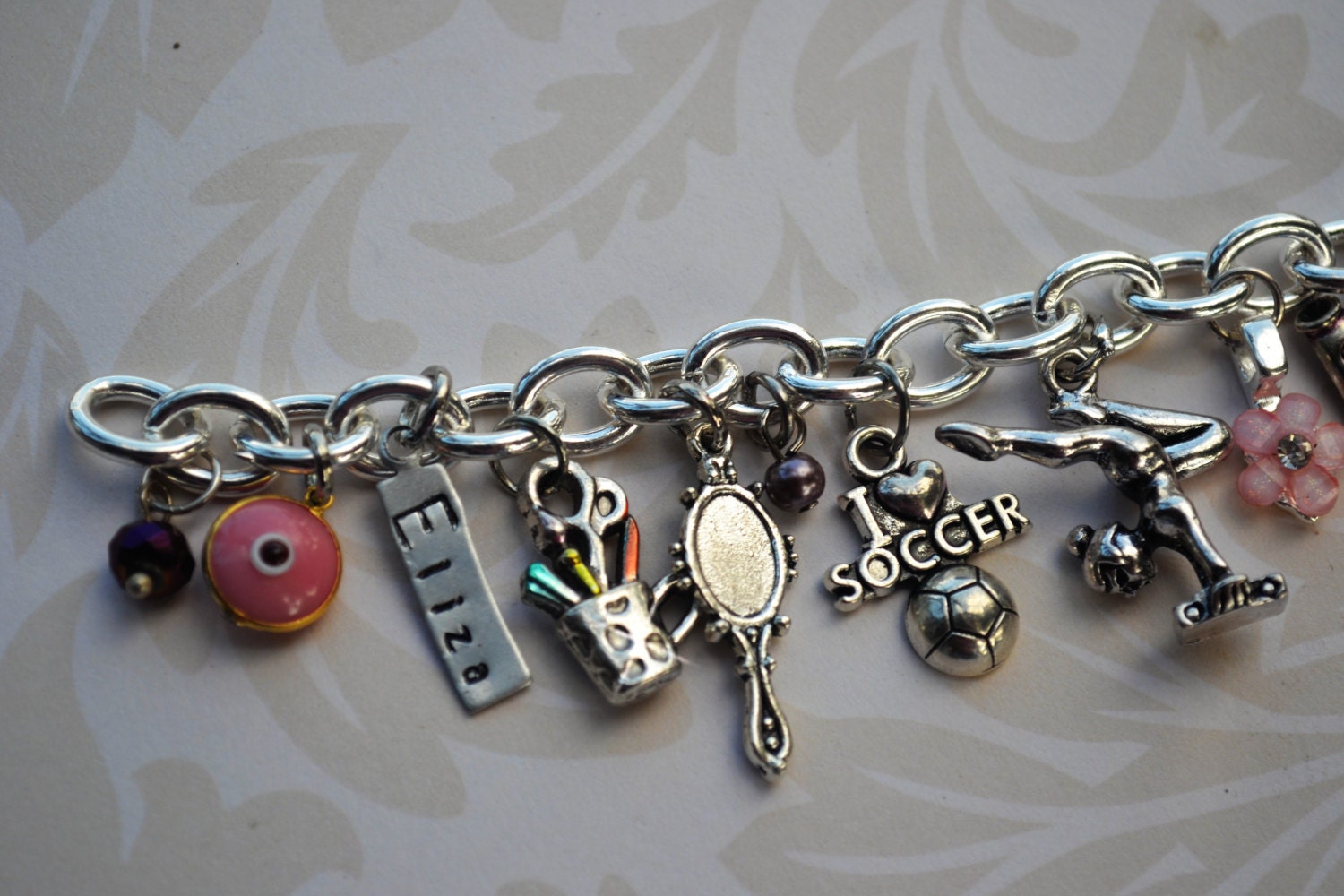 Personalized Charm Bracelets (Child/Teen) – Choose from Four Options