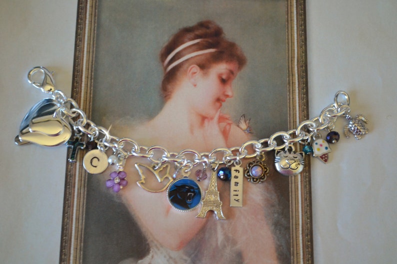 Charm Bracelet Child's Bracelet 12th Birthday Gift Etsy