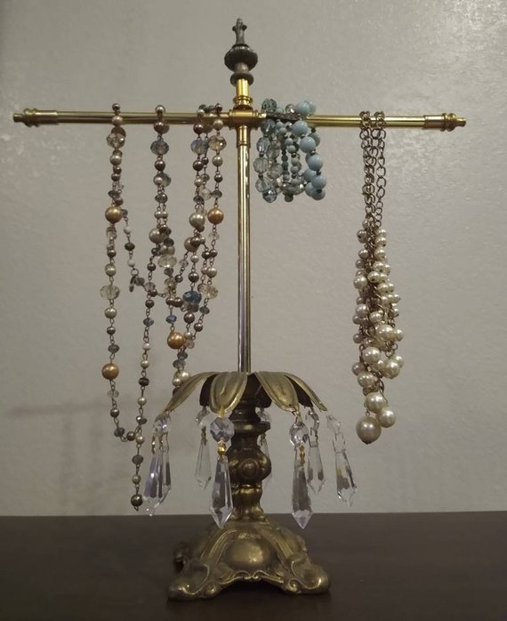 Crystal jewellery stand deals