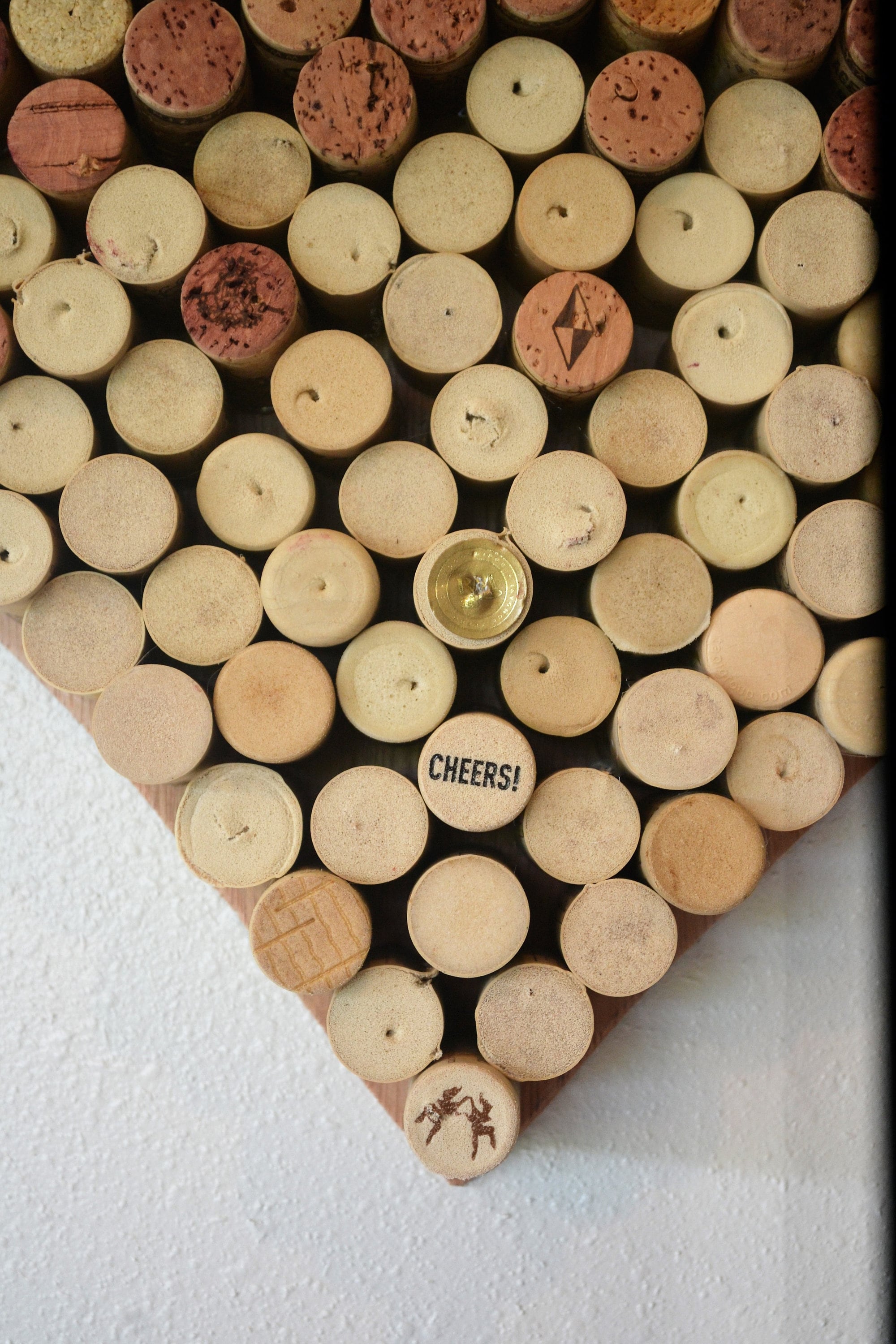 100 Wine Corks DIY Cork Supplies Wine Cork Heart Crafting Etsy