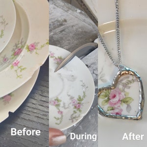 CUSTOM ORDER, Broken China Jewelry, Broken Plate, Repurposed Recycled Jewelry Pendants Rings Bracelets Earrings Brooch Cufflinks & Keychains