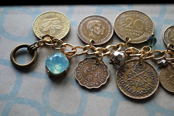 Old coin best sale bracelet