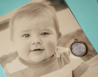CUSTOM Photo Charms, Made to Order, Personalized Charms, Photo Jewelry, Mini Photo Frames, Scrapbook Charms, Photo Ornaments, Heirloom Charm