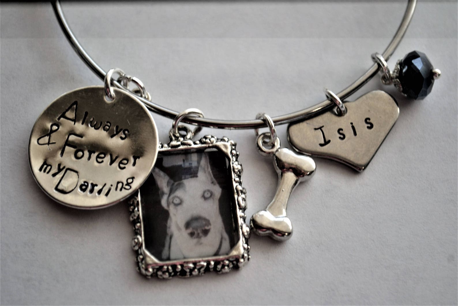Pet Portrait Pet Memorial Pet Loss Gifts Pet Id Tag Pet - Etsy