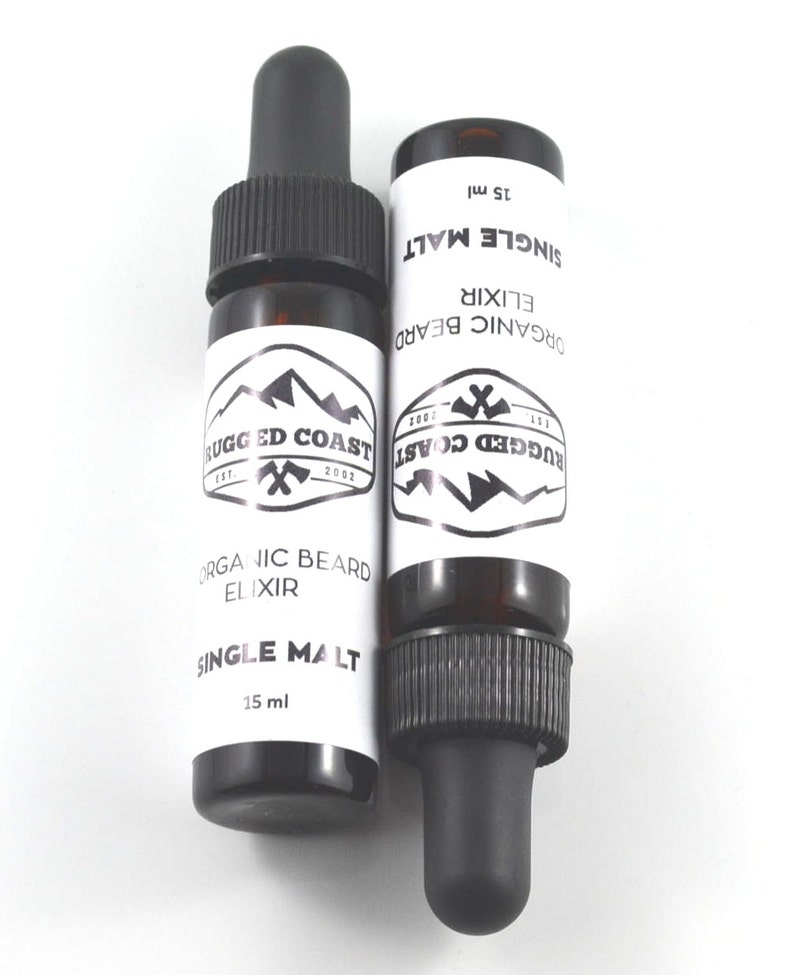 Organic Single Malt Beard Elixir Beard Oil Victoria BC Vancouver Island Canada image 6