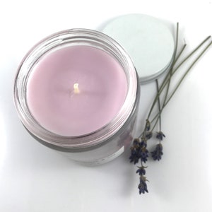 Geranium Soy Wax Candle, Natural Candle, Beeswax blend Candle, Victoria BC, Vancouver Island image 9