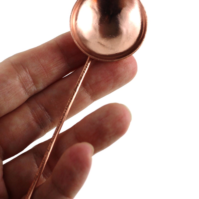 Copper Serving Spoon - Etsy