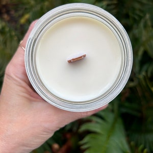 MauroandCo Citrus Wood wick Candle 8 oz, Natural soy wax candle, Scented Candle, Natural Candle Victoria, BC Vancouver Island Canada image 5