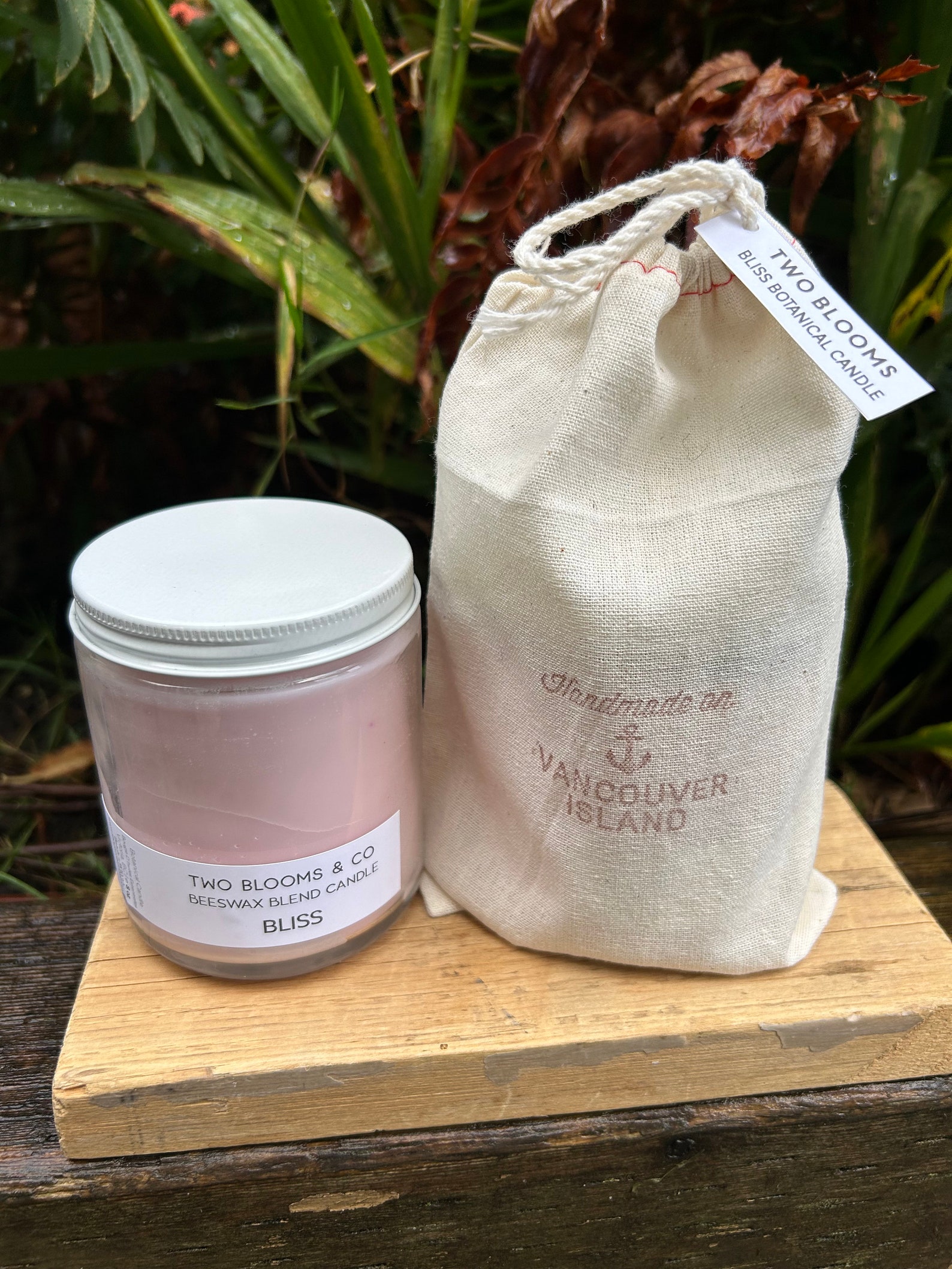 Geranium Soy Wax Candle, Natural Candle, Beeswax Blend Candle, Victoria