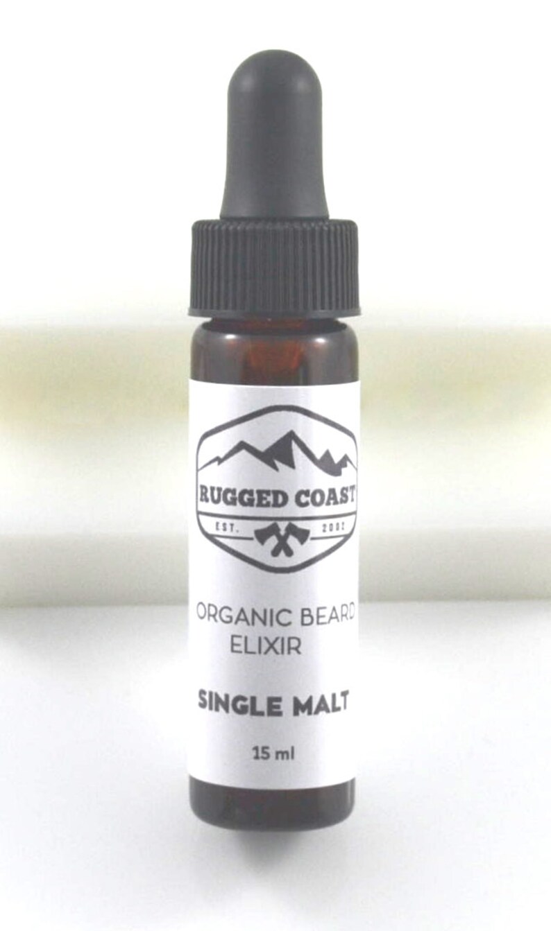 Organic Single Malt Beard Elixir Beard Oil Victoria BC Vancouver Island Canada image 7